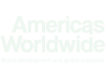 Americas Worldwide Logo White